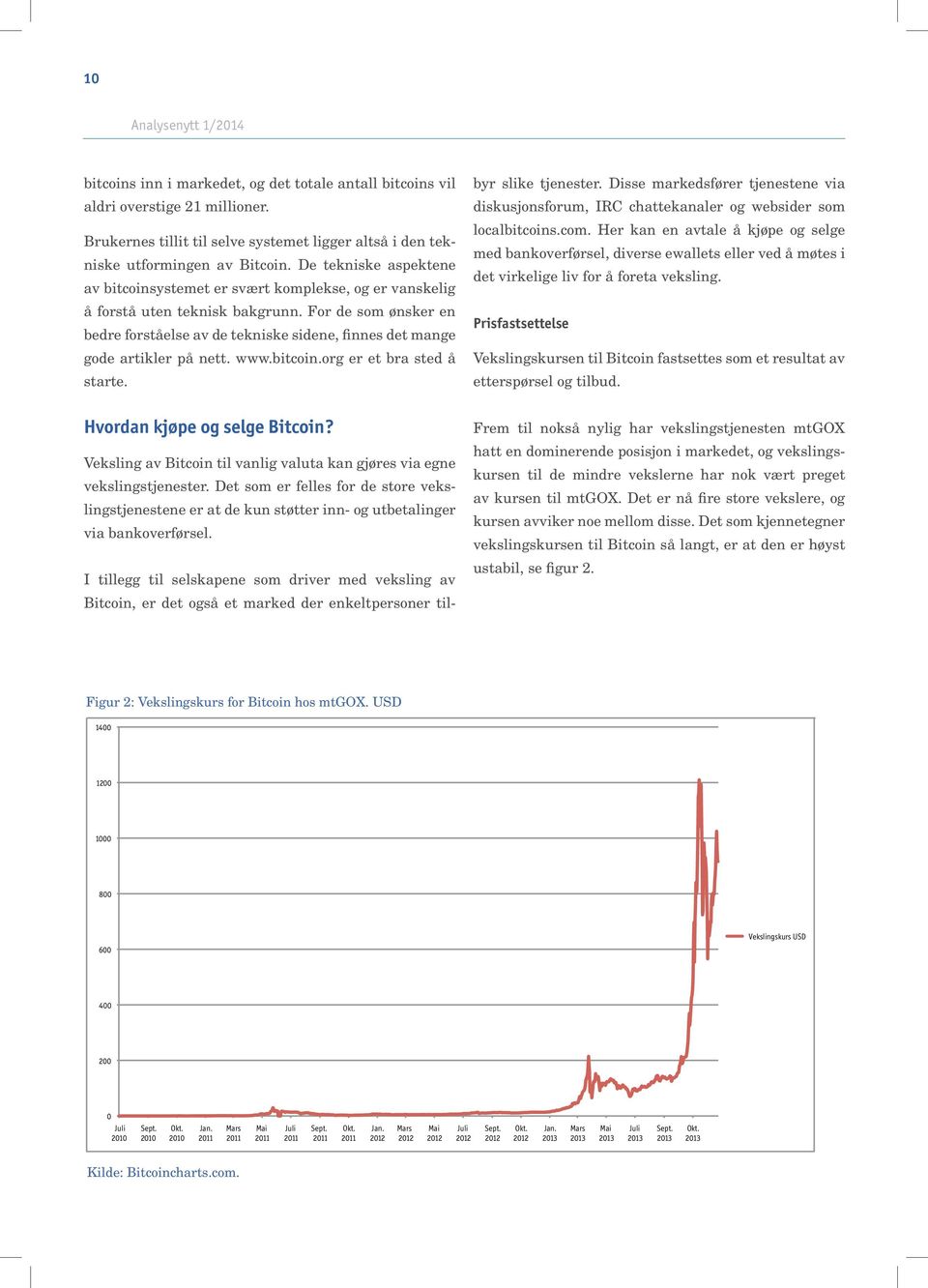 For de som ønsker en bedre forståelse av de tekniske sidene, finnes det mange gode artikler på nett. www.bitcoin.org er et bra sted å starte.