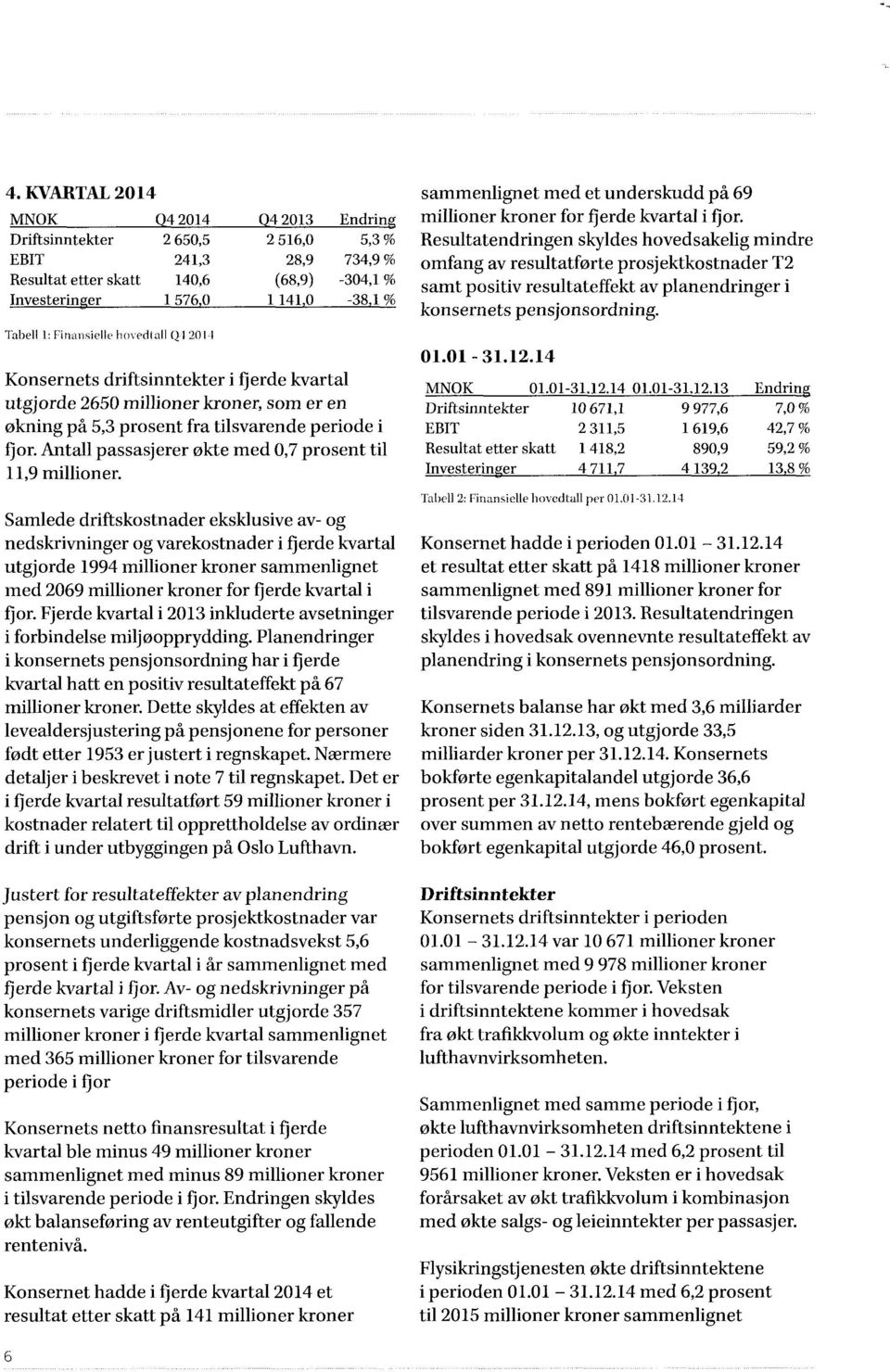 Antall passasjerer økte med 0,7 prosent til 11,9 millioner.