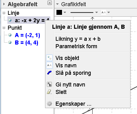 Oppgave 9 Tegn grafen til f(x) = 3x Plasser tre punkt på grafen. Fyll ut tabellen: Punkt x f(x) f(x)/x A B C Hvordan er verdien til f(x)/x?