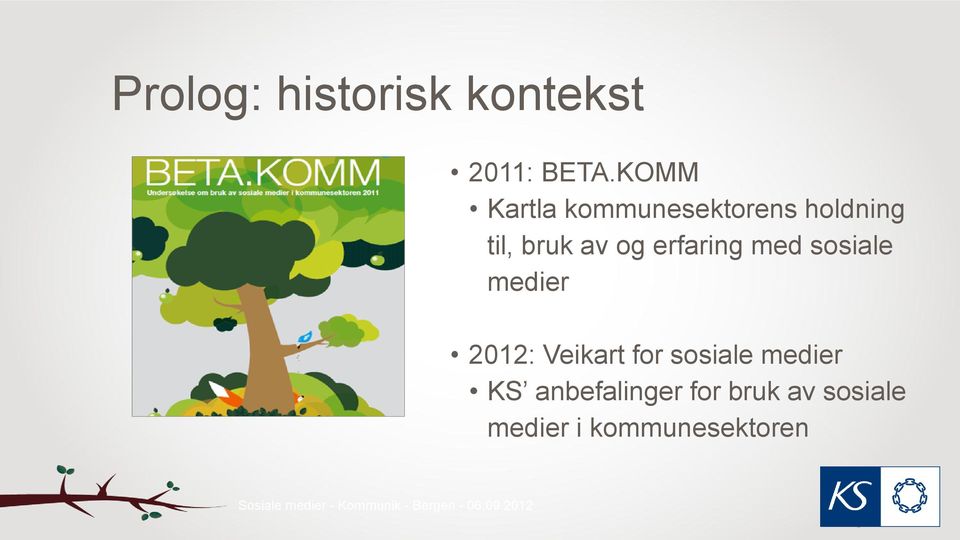 erfaring med sosiale medier 2012: Veikart for sosiale