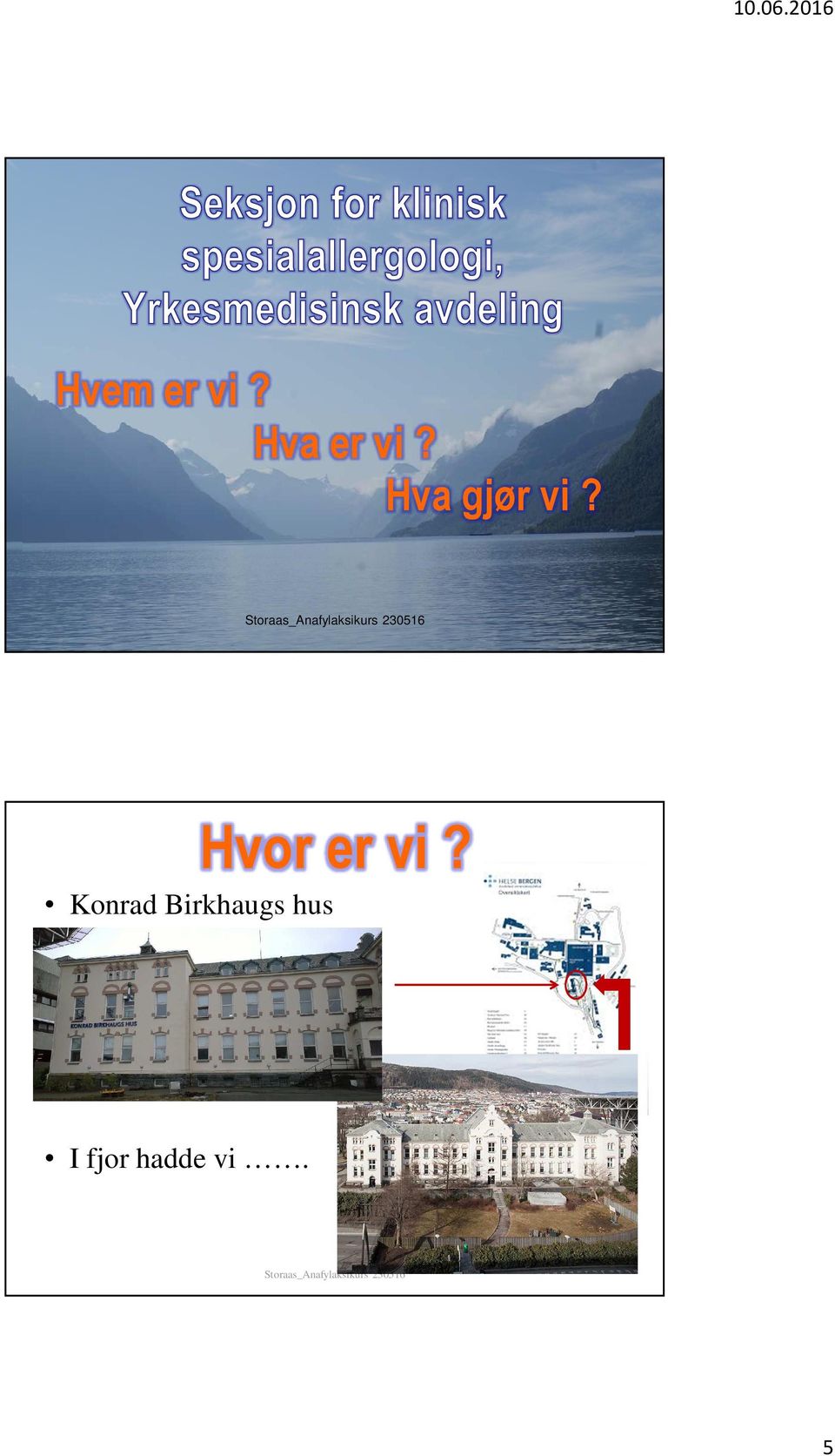 Hvor er vi?