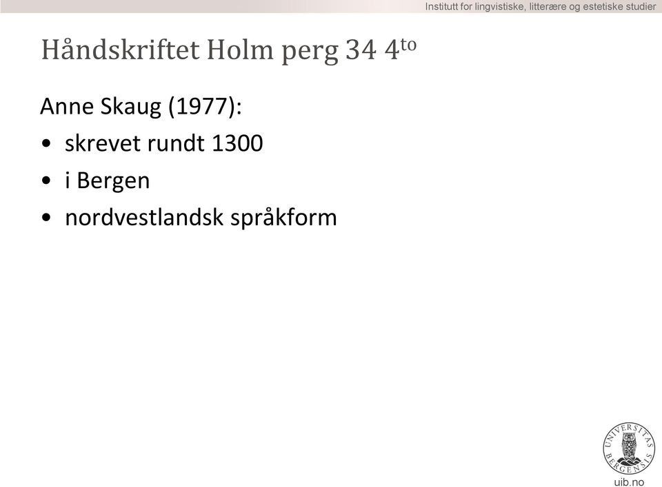 skrevet rundt 1300 i