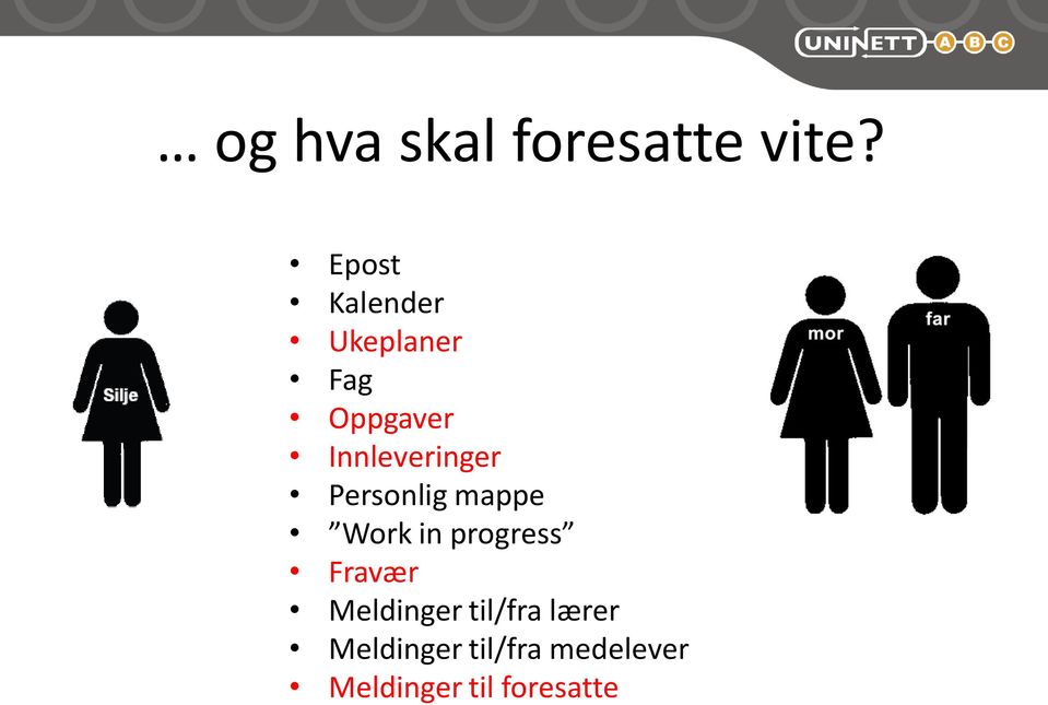 Innleveringer Personlig mappe Work in progress