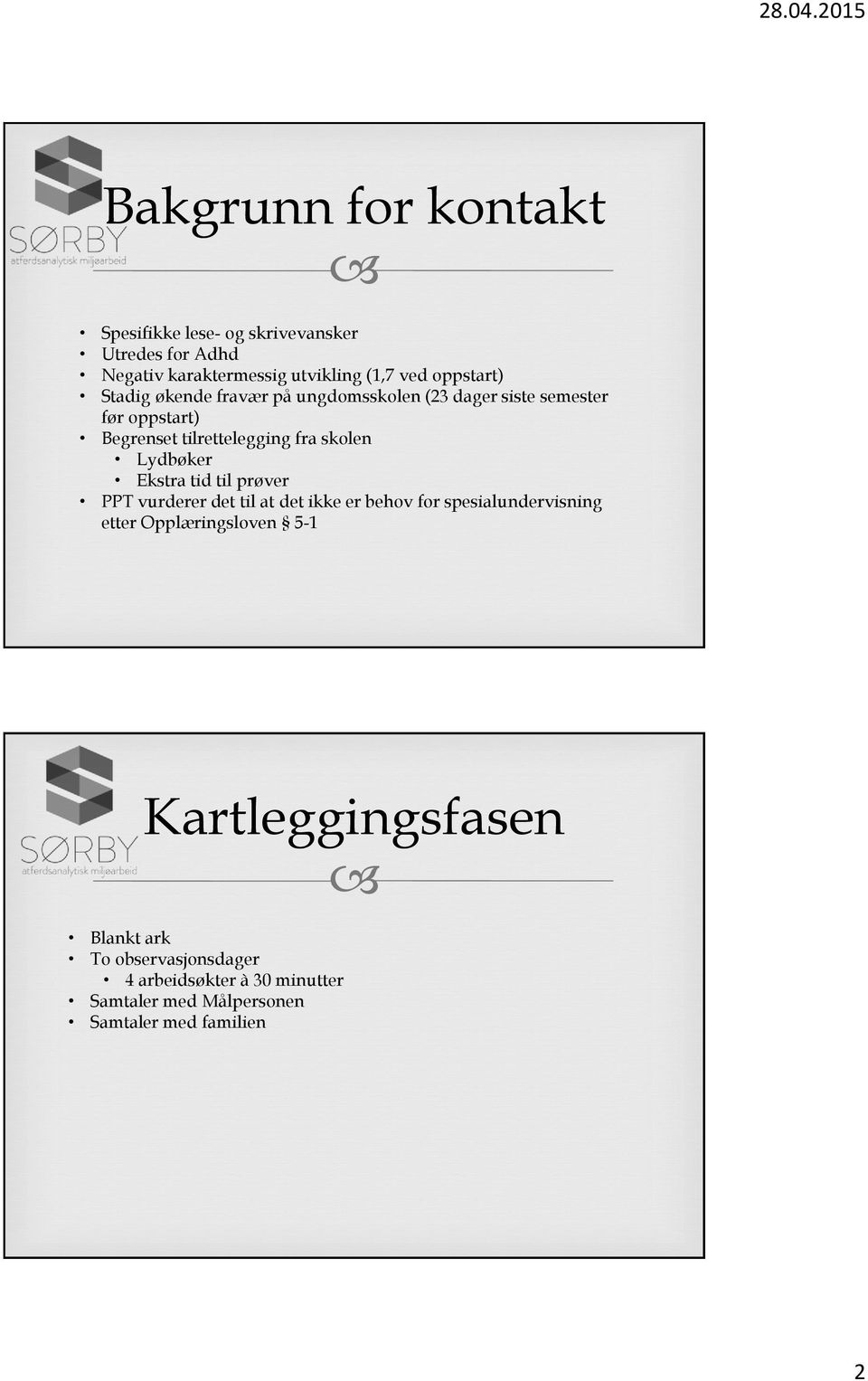 skolen Lydbøker Ekstra tid til prøver PPT vurderer det til at det ikke er behov for spesialundervisning etter