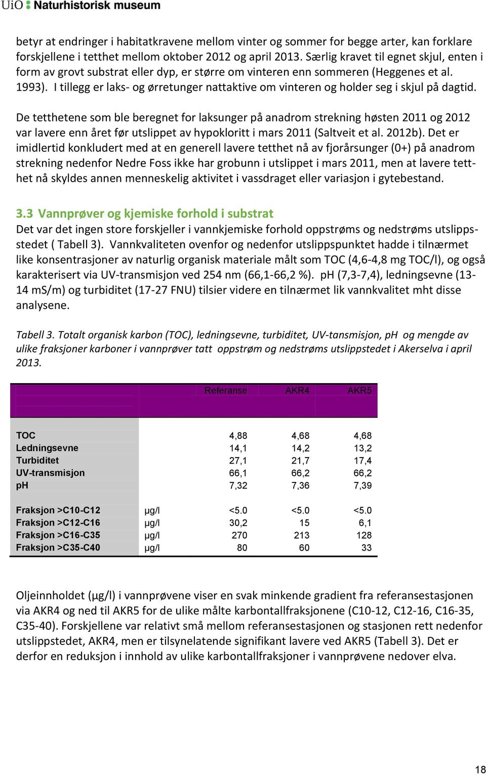 I tillegg er laks- og ørretunger nattaktive om vinteren og holder seg i skjul på dagtid.