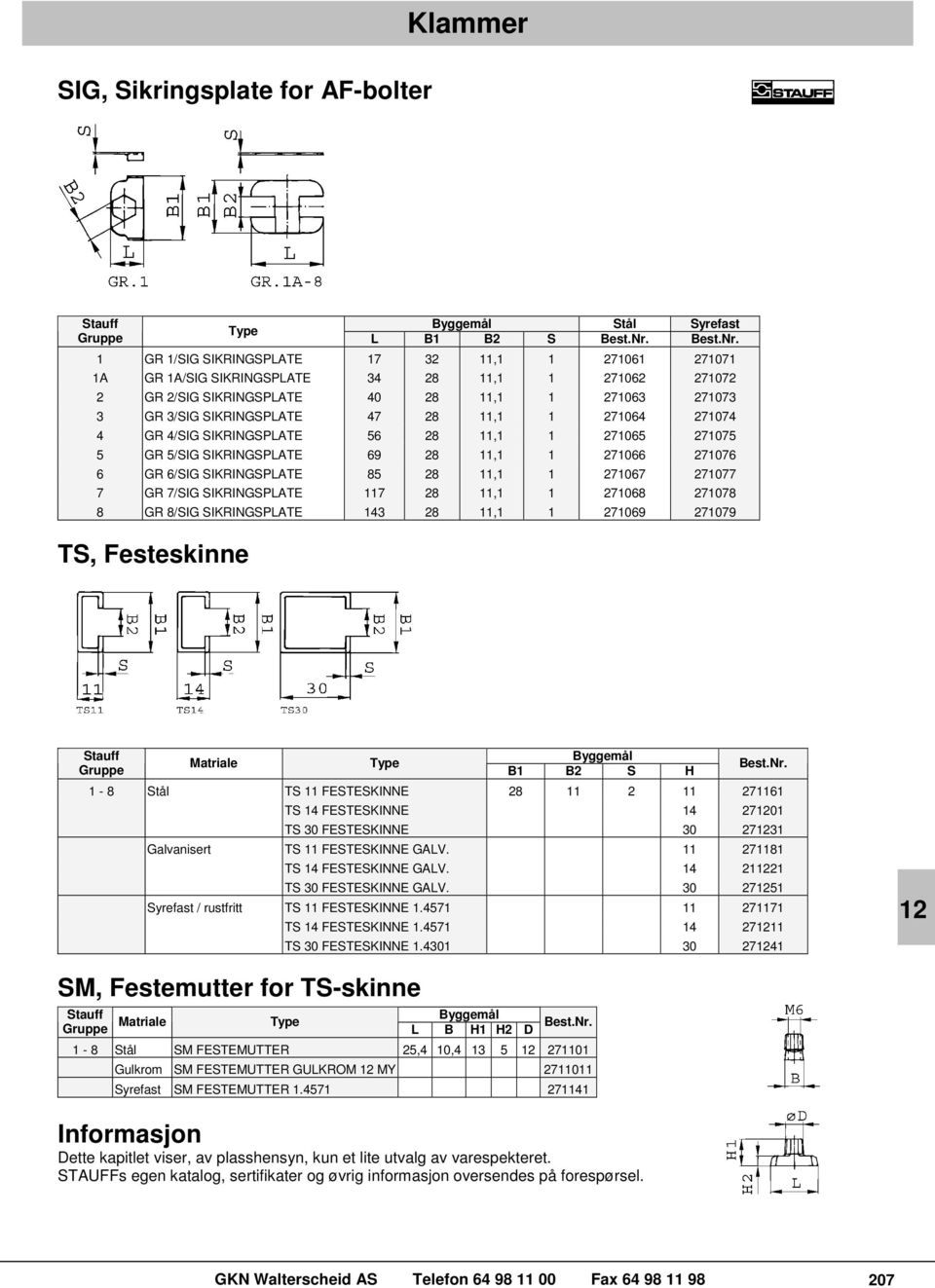 1 GR 1/SIG SIKRINGSPLATE 17 32 11,1 1 271061 271071 1A GR 1A/SIG SIKRINGSPLATE 34 28 11,1 1 271062 271072 2 GR 2/SIG SIKRINGSPLATE 40 28 11,1 1 271063 271073 3 GR 3/SIG SIKRINGSPLATE 47 28 11,1 1