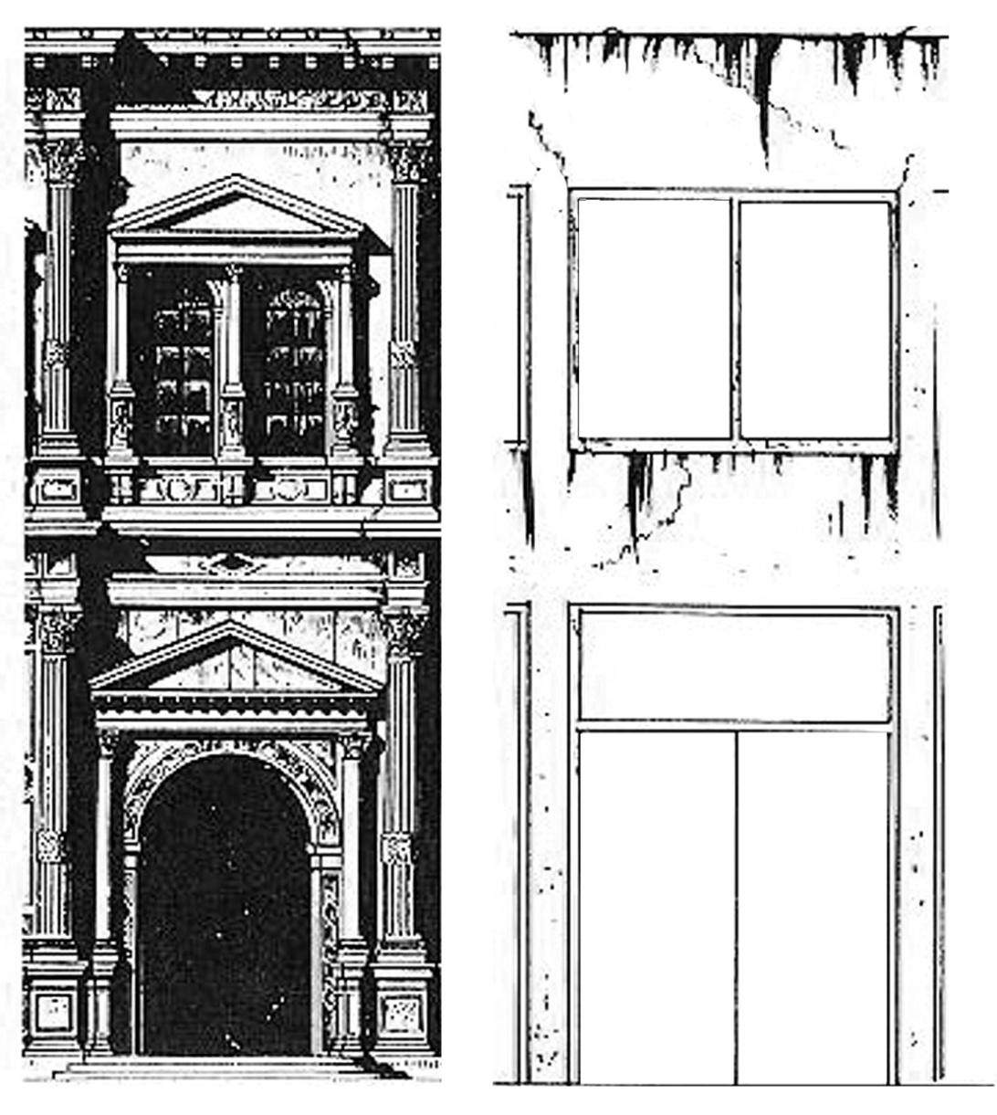 Ornamentet er kriminelt og bør fjernes fra byggekunsten sa Adolf Loos (1908) Det er en falsk maske som dekker over sanne byggekunsten Idealet ble den nakne tynne Magert er fagert Men misforstår