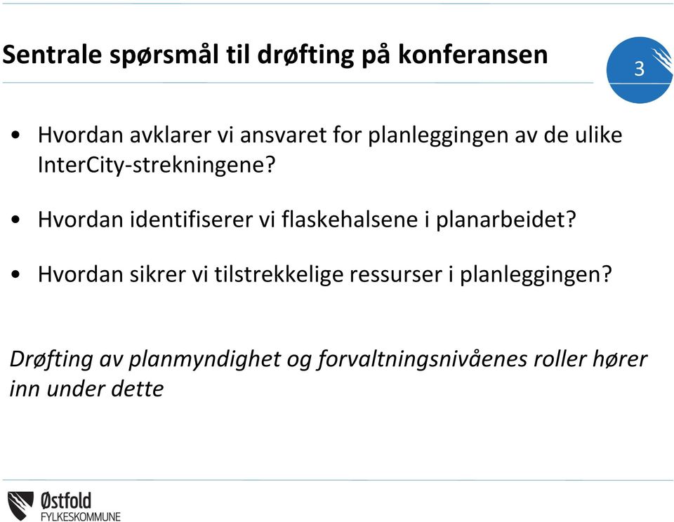 Hvordan identifiserer vi flaskehalsene i planarbeidet?