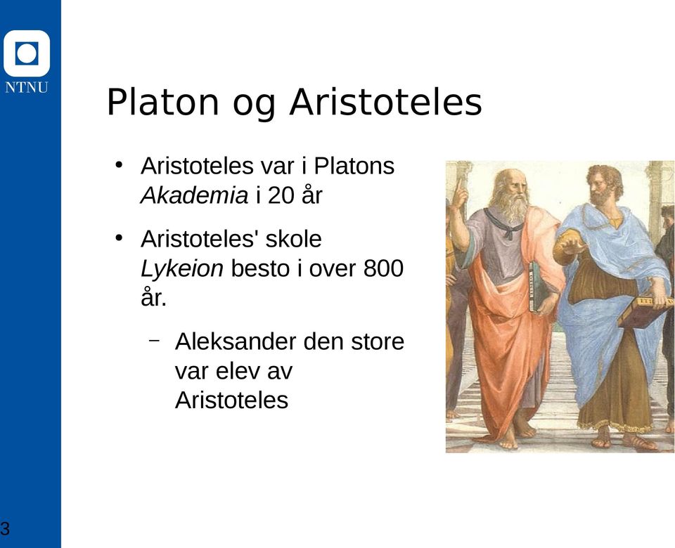 skole Lykeion besto i over 800 år.