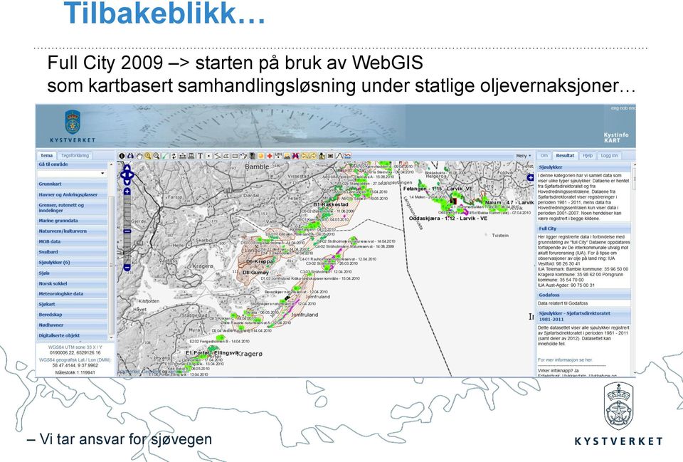 kartbasert samhandlingsløsning