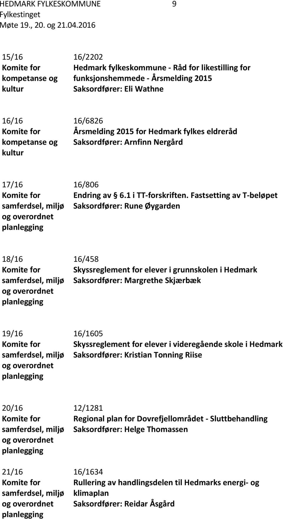 1 i TT-forskriften.