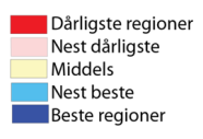 77 65 47 34 6 4.9 Næringslivets sårbarhet Sårbarhetsindeks for Buskerud Sårbarheten i norske regioner variere som vist i kartet til høyre.