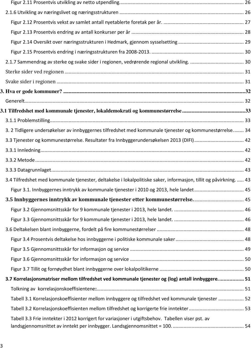 15 Prosentvis endring i næringsstrukturen fra 2008-2013.... 30 2.1.7 Sammendrag av sterke og svake sider i regionen, vedrørende regional utvikling.... 30 Sterke sider ved regionen.