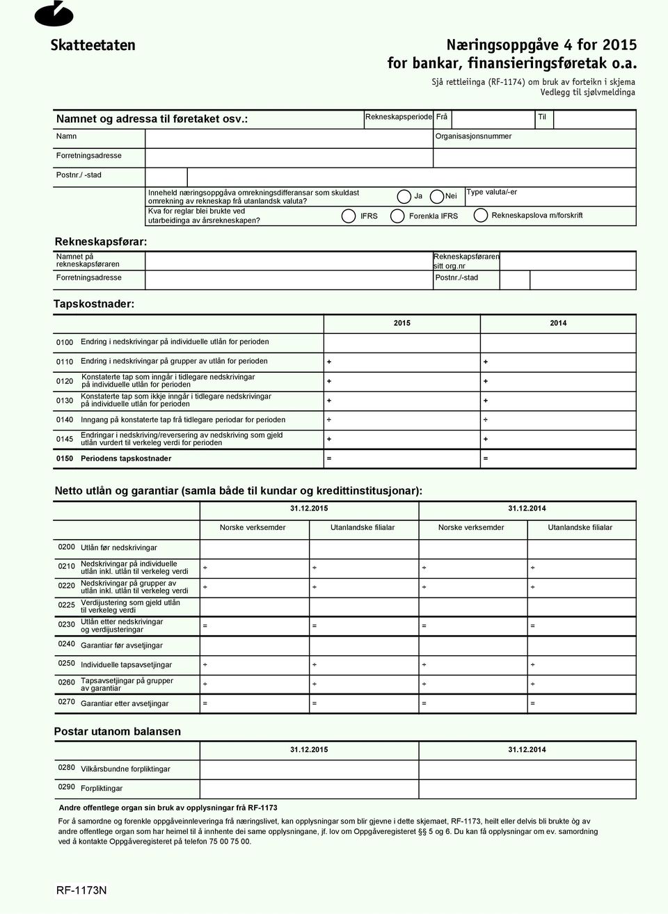 Kva for reglar blei brukte ved IFRS utarbeidinga av årsrekneskapen?