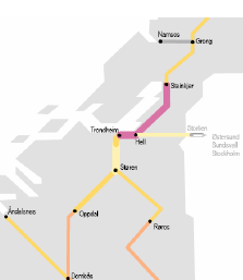 Plan- og influensområde Planområdet er Trondheimsregionen og i tillegg Meråker, Verdal og Levanger