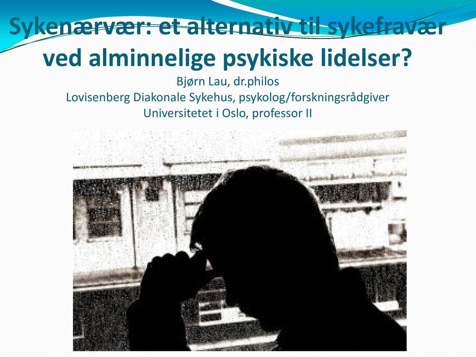 philos Lovisenberg Diakonale Sykehus,