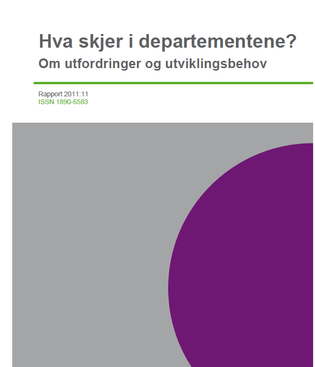 Kunnskapsbasert forvaltningsutvikling Frykt for å gjøre feil økt vekt på kontroll Fokus på avvik svekker helhetstenkning Mye kritikk og kontroll for lite innovasjon?