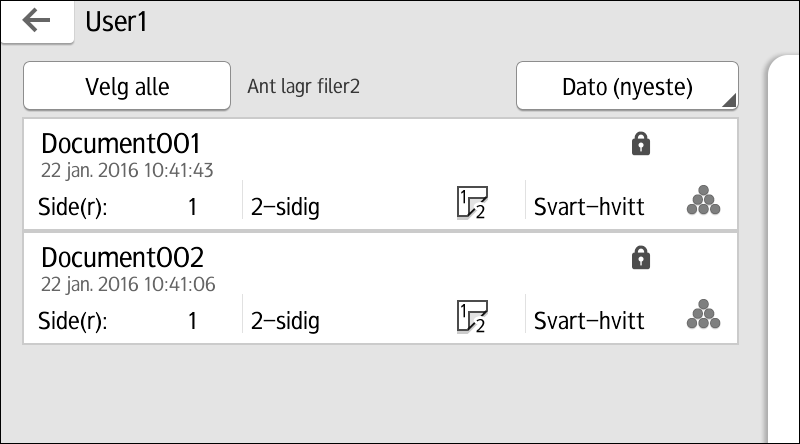 5. Print Bruk av hurtigutskrift-funksjonen Hurtigprogrammene som er installert på denne maskinen lar deg betjene noen av skriverfunksjonene fra ett enkelt skjermbilde.