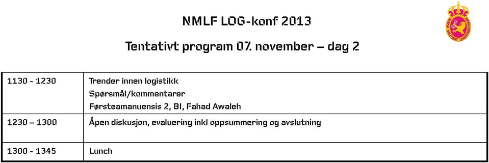 logistikk Førsteamanuensis 2, BI, Fahad Awaleh