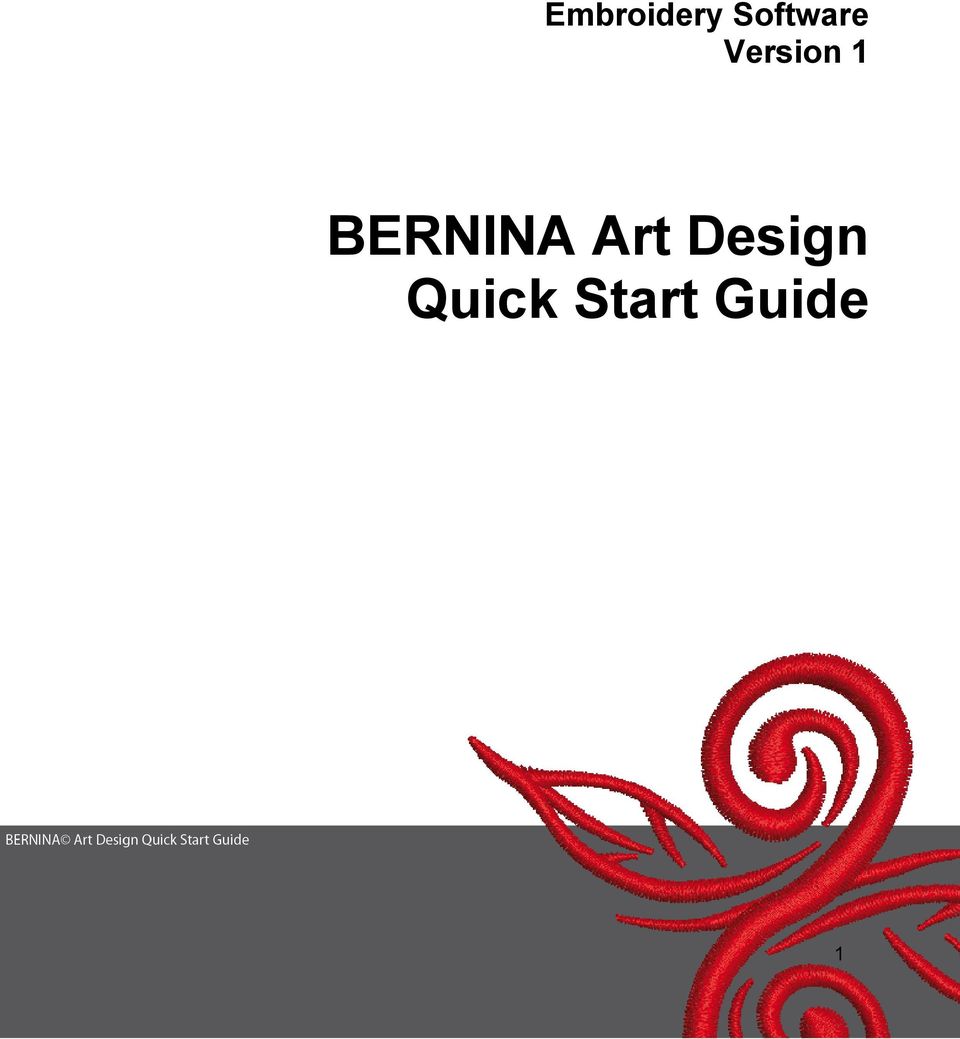 1 BERNINA Art