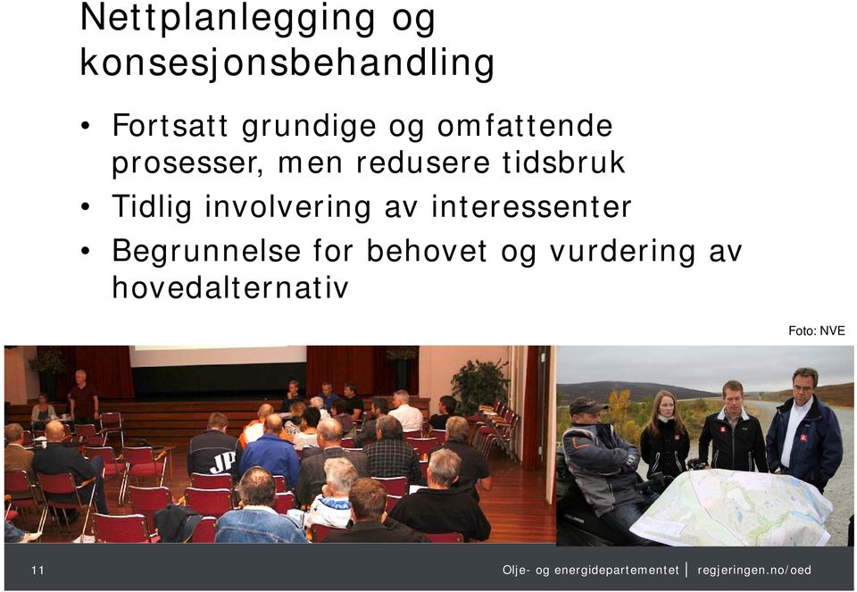 tidsbruk Tidlig involvering av interessenter