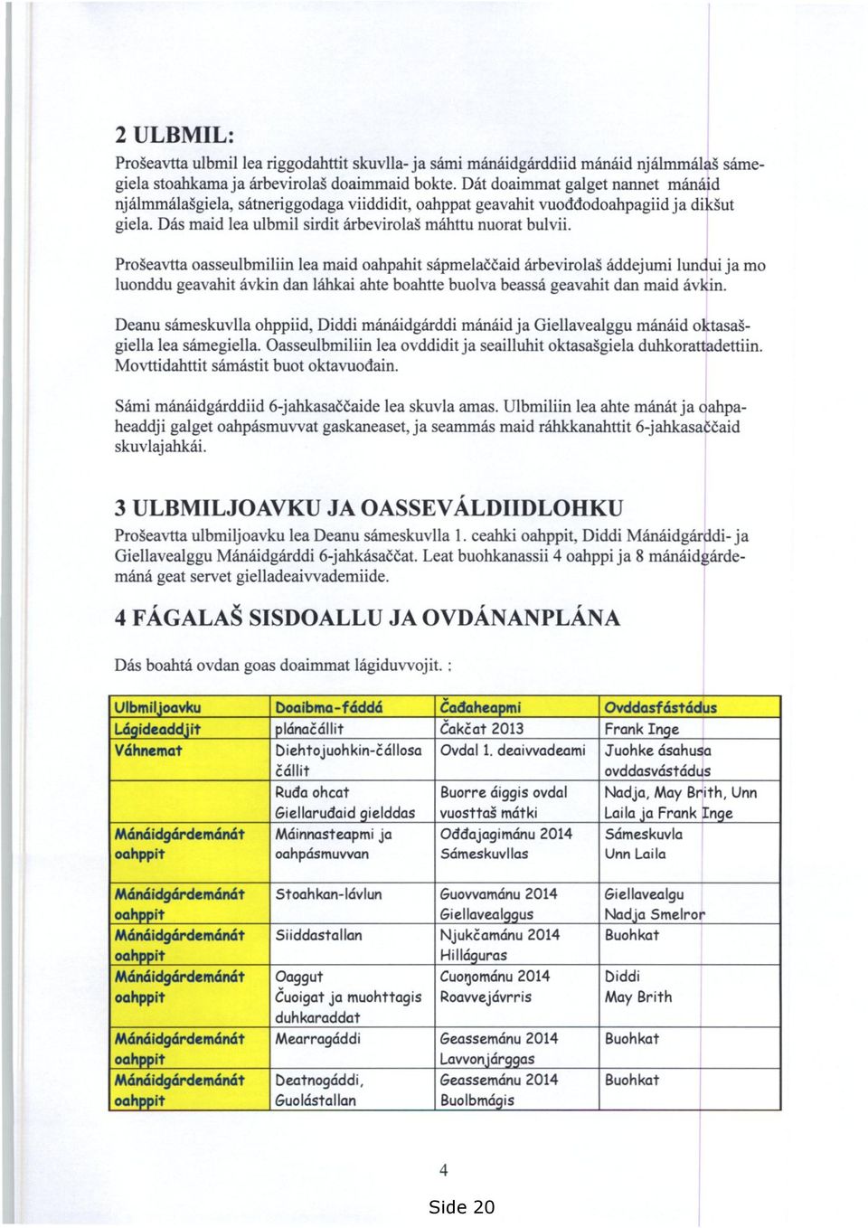 PrsAeavttaoasseulbmiliin lea maid oahpahit såpme1auaid årbeviro1a åddejumi lundui ja mo luonddu geavahit åvkin dan låhkai ahte boahtte buolva beasså geavahit dan maid åvkin.