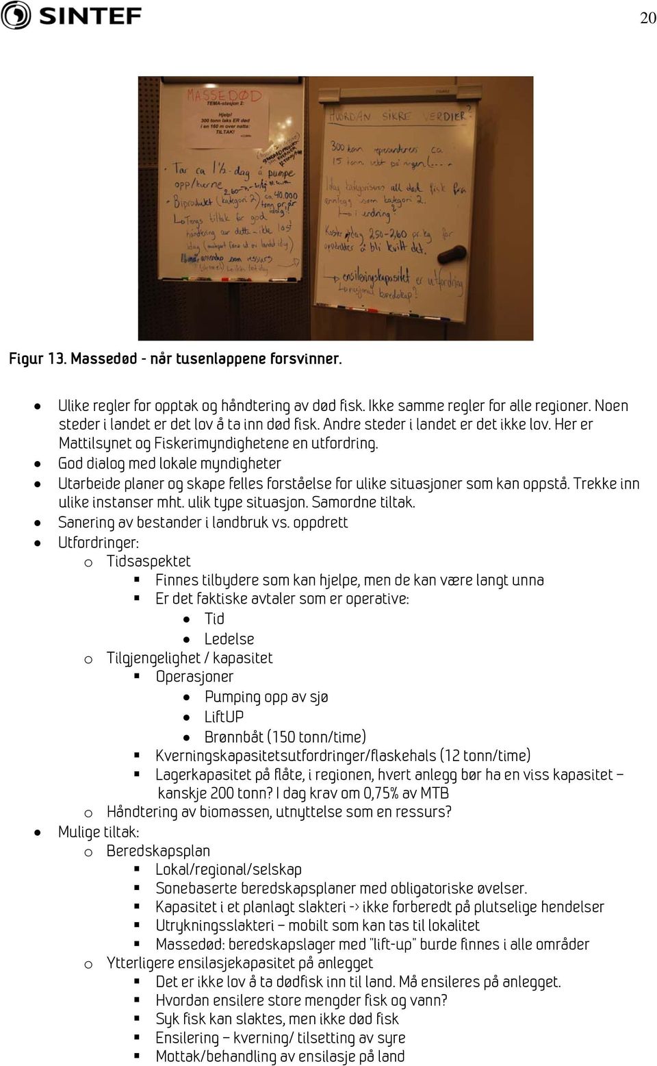 God dialog med lokale myndigheter Utarbeide planer og skape felles forståelse for ulike situasjoner som kan oppstå. Trekke inn ulike instanser mht. ulik type situasjon. Samordne tiltak.