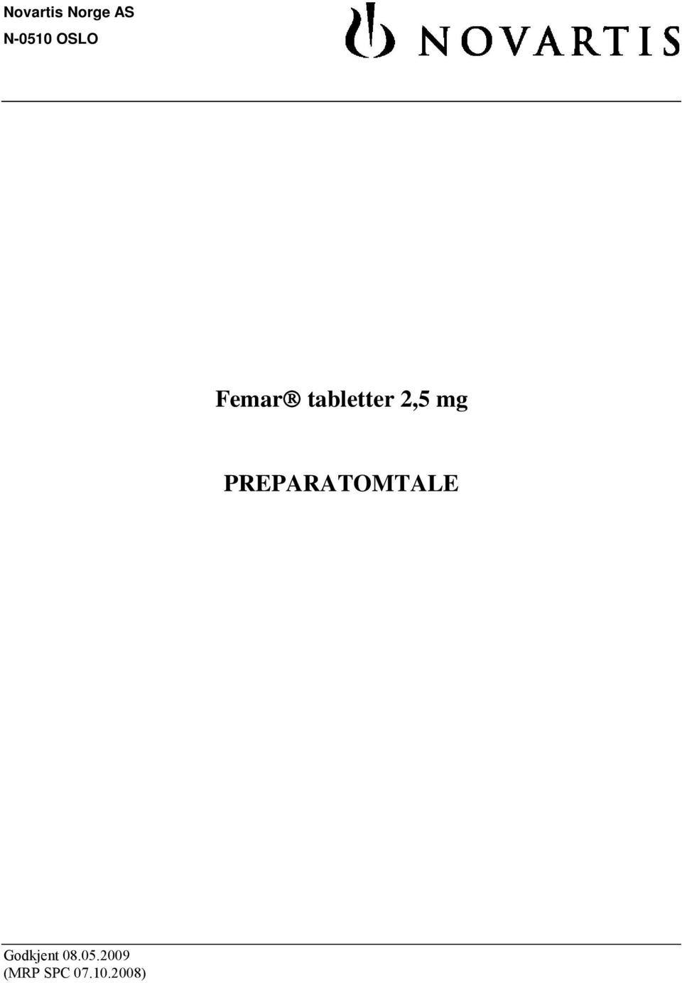 tabletter 2,5 mg