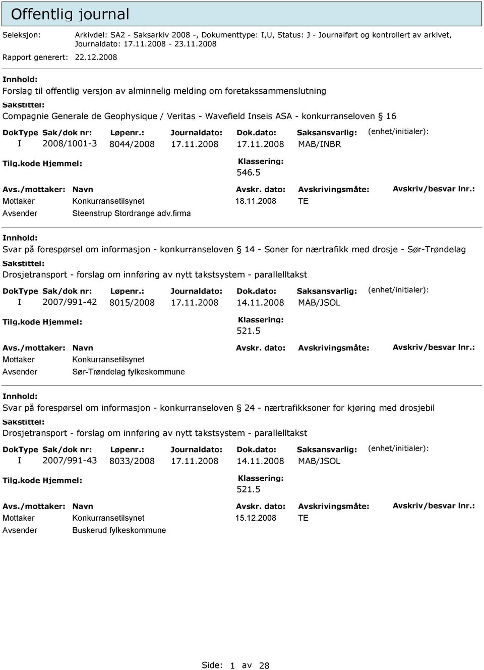 8044/2008 MAB/NBR 546.5 TE Steenstrup Stordrange adv.