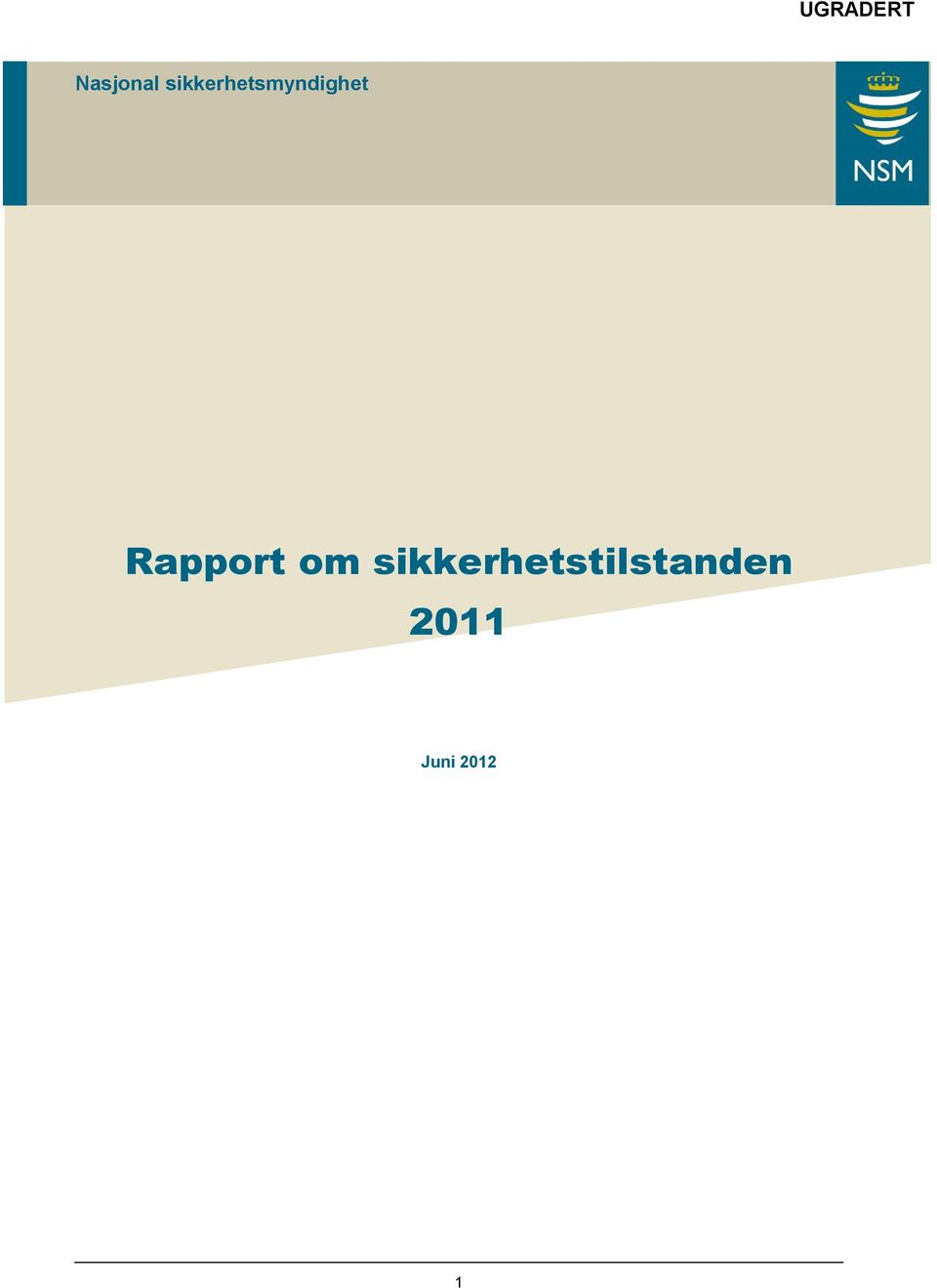 Rapport om