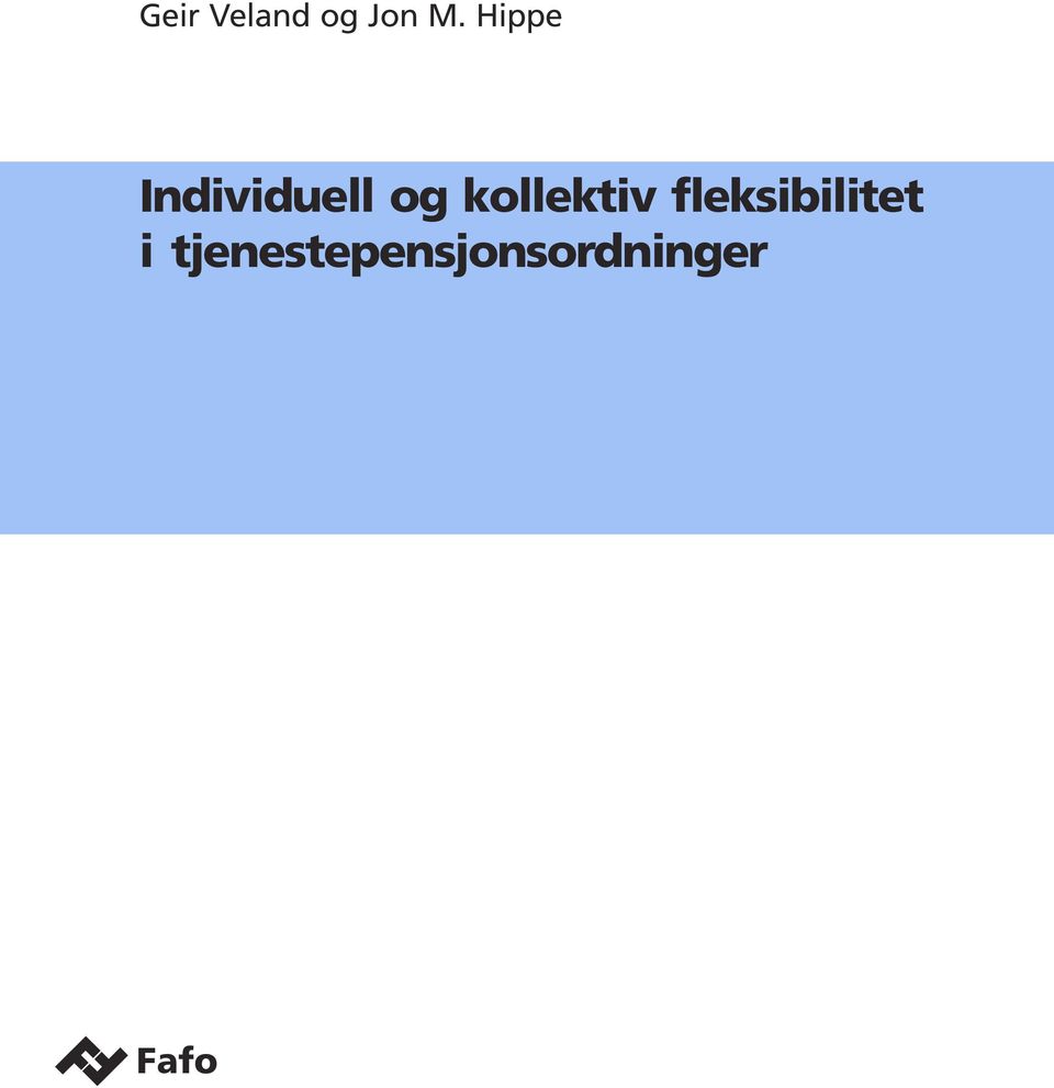 kollektiv fleksibilitet