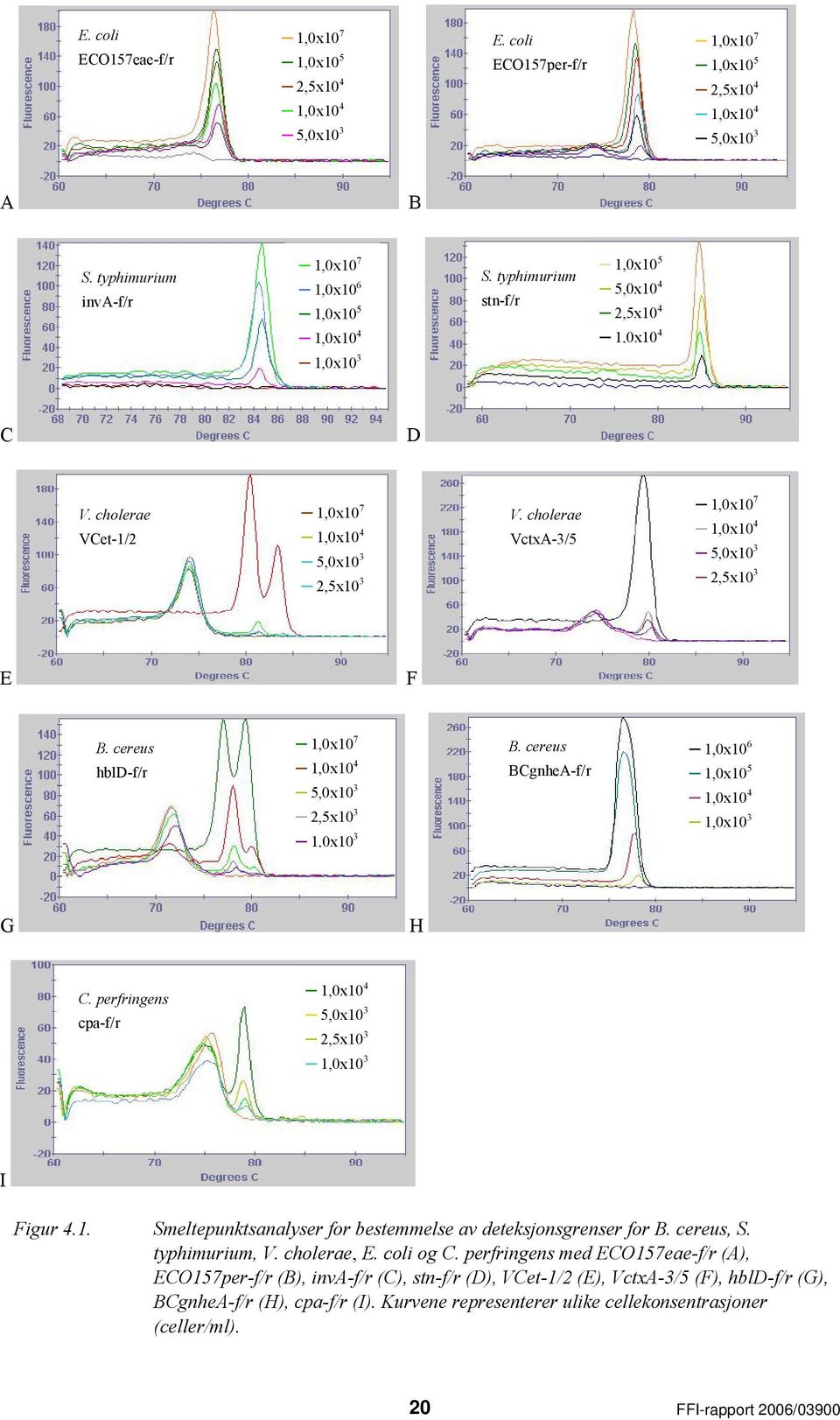 cholerae VctxA-3/5 1,0x10 7 1,0x10 4 5,0x10 3 2,5x10 3 E F B. cereus hbld-f/r 1,0x10 7 1,0x10 4 5,0x10 3 2,5x10 3 1,0x10 3 B. cereus BCgnheA-f/r 1,0x10 6 1,0x10 5 1,0x10 4 1,0x10 3 G H C.