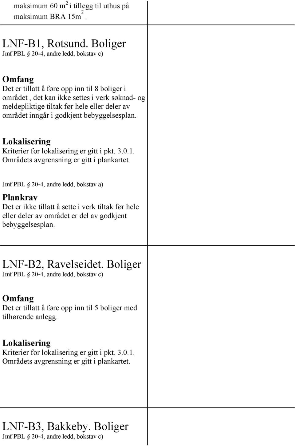 inngår i godkjent bebyggelsesplan. Områdets avgrensning er gitt i plankartet.