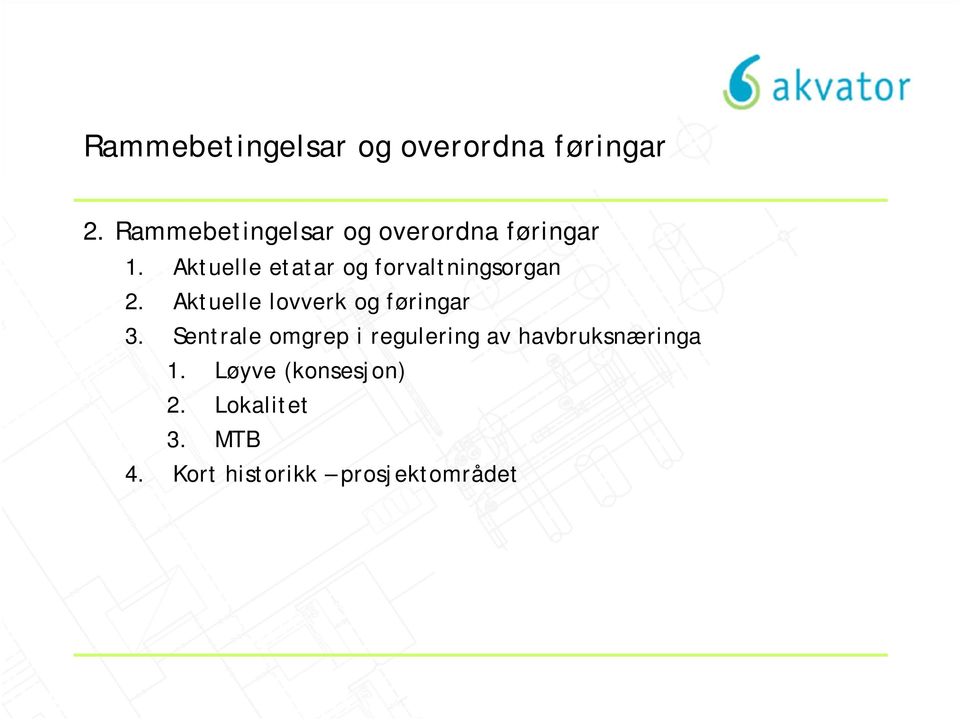 Aktuelle etatar og forvaltningsorgan 2.