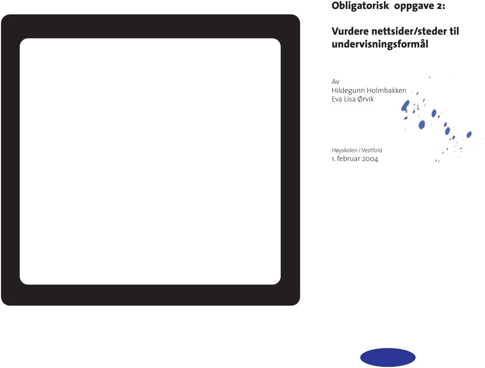 undervisningsformål Av Hildegunn