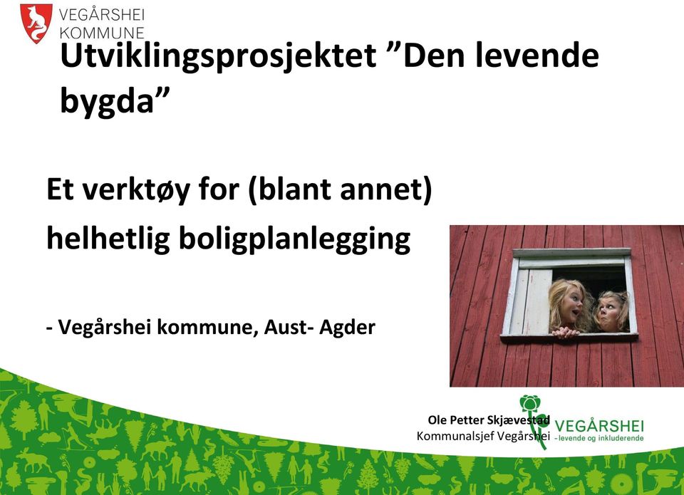 boligplanlegging - Vegårshei kommune,