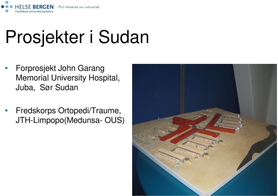 Hospital, Juba, Sør Sudan