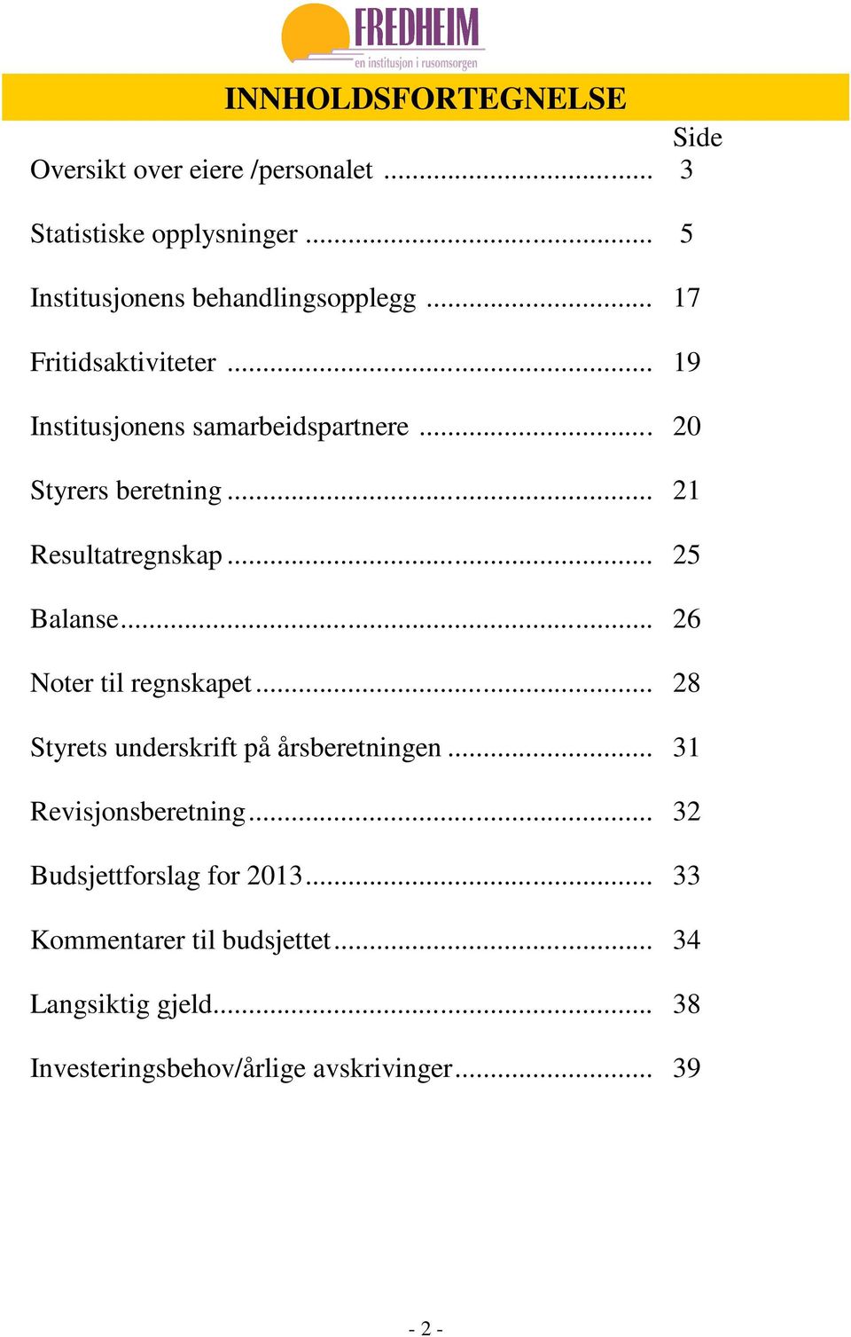 .. 20 Styrers beretning... 21 Resultatregnskap... 25 Balanse... 26 Noter til regnskapet.