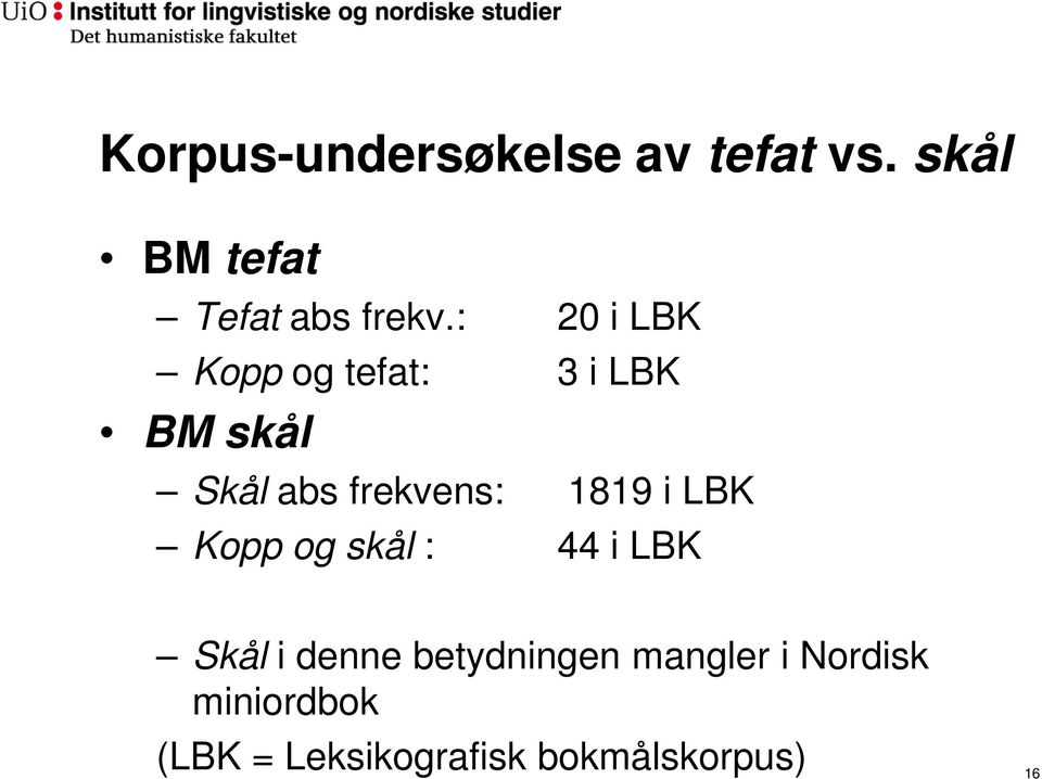 1819 i LBK Kopp og skål : 44 i LBK Skål i denne betydningen