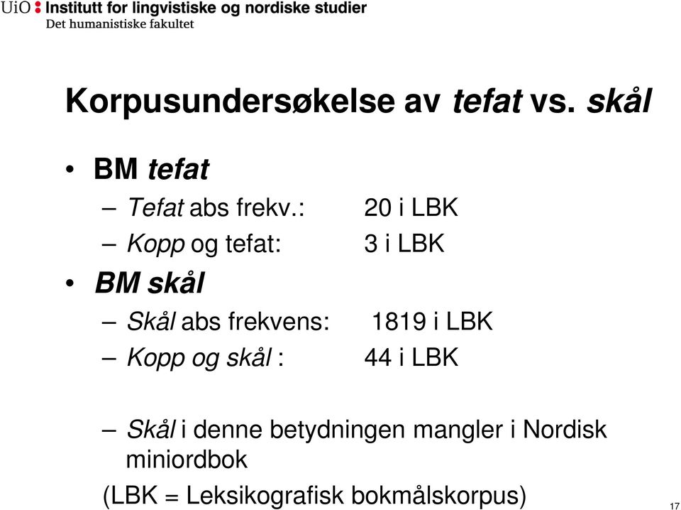 1819 i LBK Kopp og skål : 44 i LBK Skål i denne betydningen