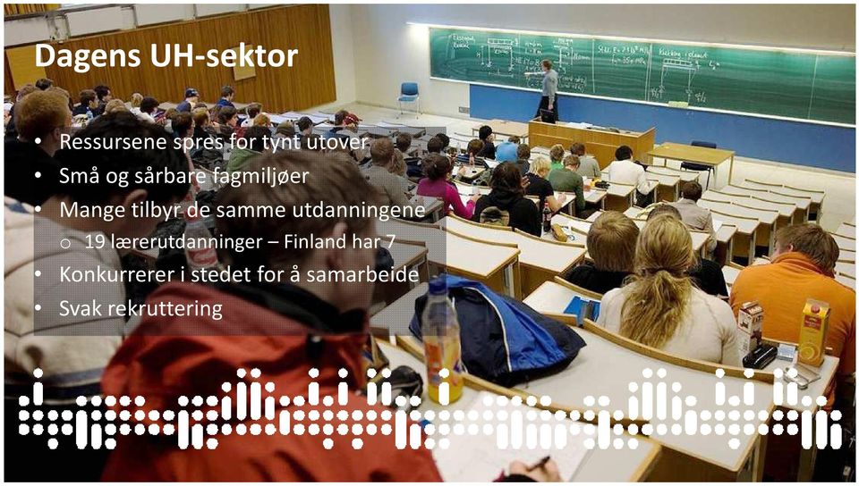 utdanningene o 19 lærerutdanninger Finland har 7