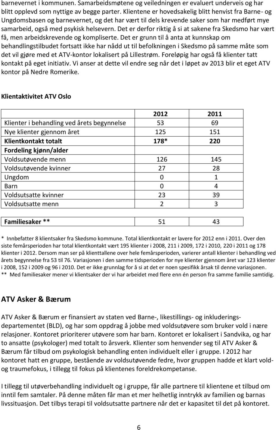 Det er derfor riktig å si at sakene fra Skedsmo har vært få, men arbeidskrevende og kompliserte.