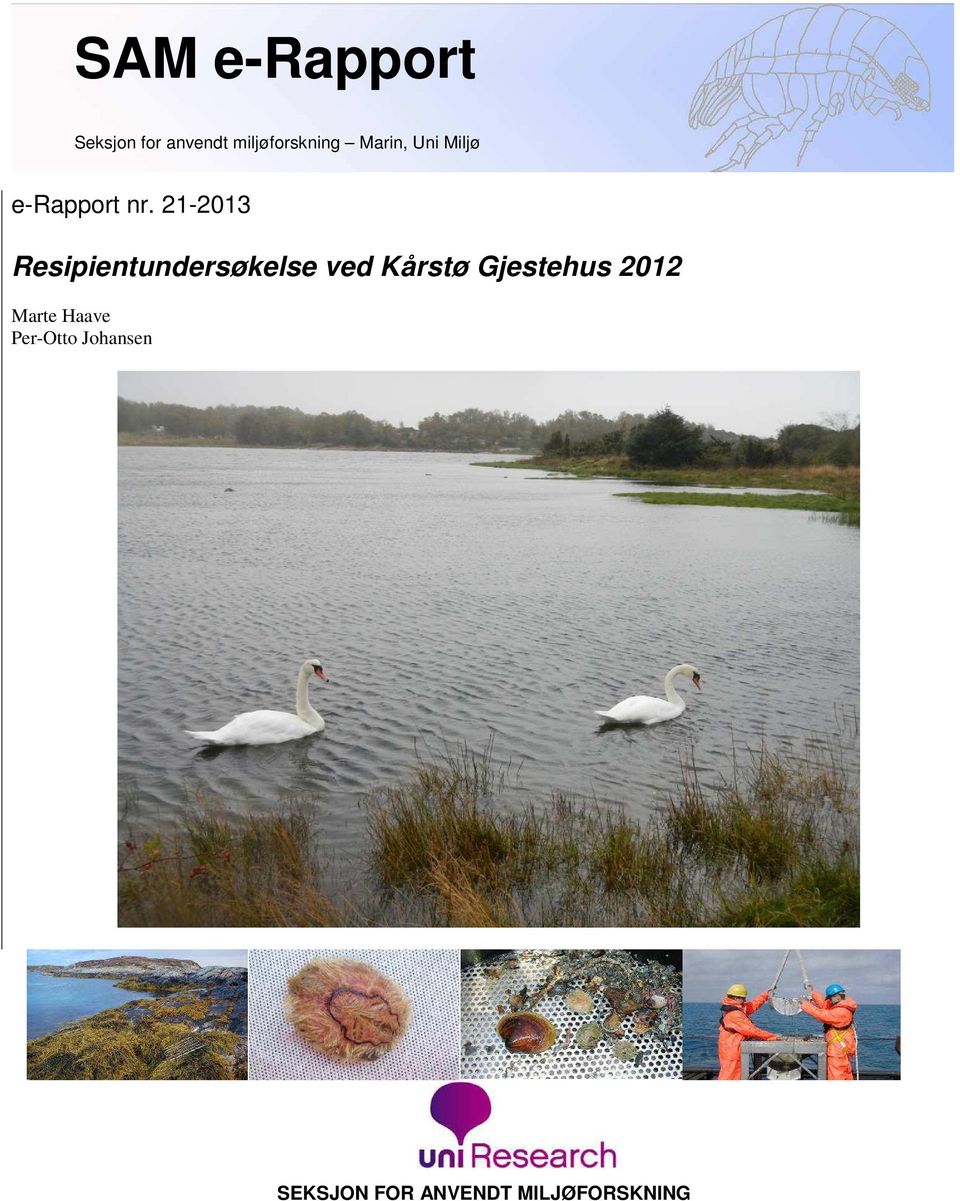 21-2013 Resipientundersøkelse ved Kårstø