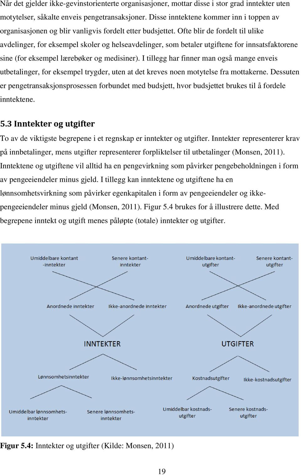 Ofte blir de fordelt til ulike avdelinger, for eksempel skoler og helseavdelinger, som betaler utgiftene for innsatsfaktorene sine (for eksempel lærebøker og medisiner).