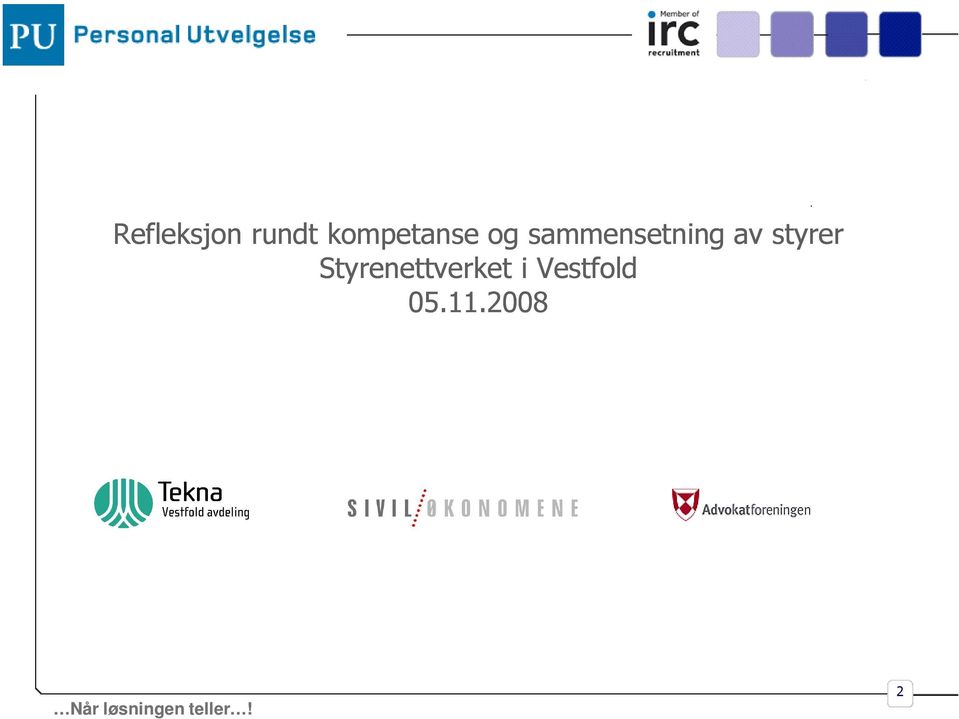 Styrenettverket i Vestfold