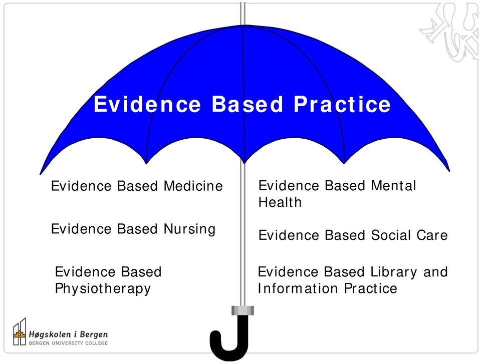 Physiotherapy Evidence Based Mental Health