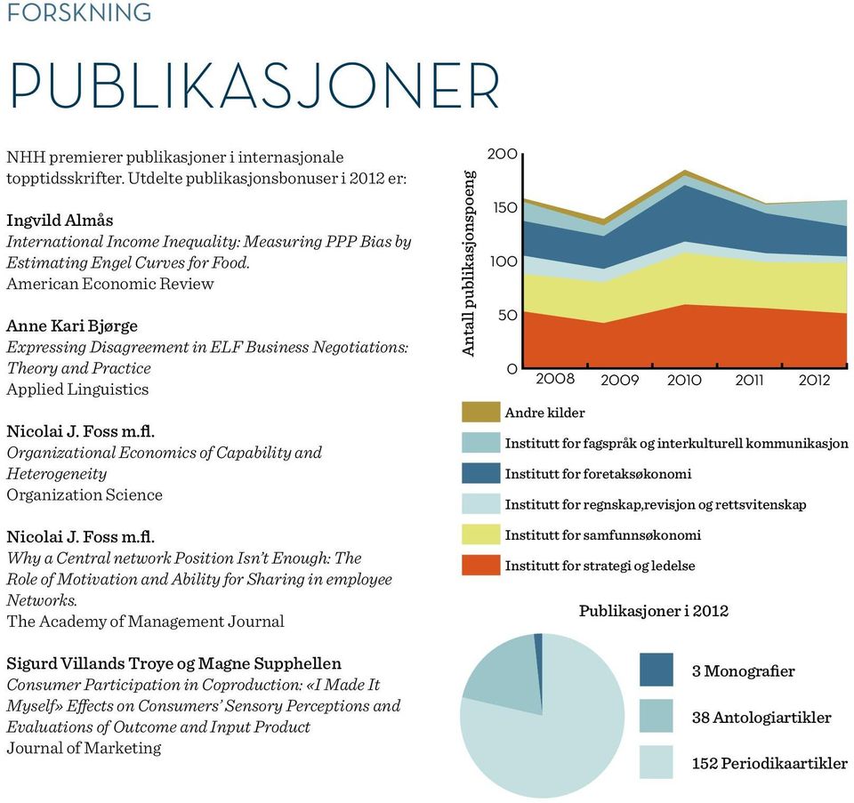 American Economic Review Anne Kari Bjørge Expressing Disagreement in ELF Business Negotiations: Theory and Practice Applied Linguistics Nicolai J. Foss m.fl.