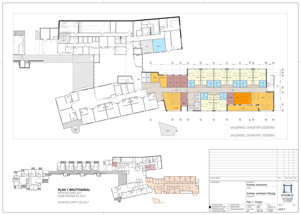 Vernacare Skyllerom, m" Sluse, m", m" Sluse, m", m" vd.kontor 0, m" ang,0 m" Kjøkken, m" Veranda, m" Opphold 0, m" 0 R. @ 0 T. @!0!00!