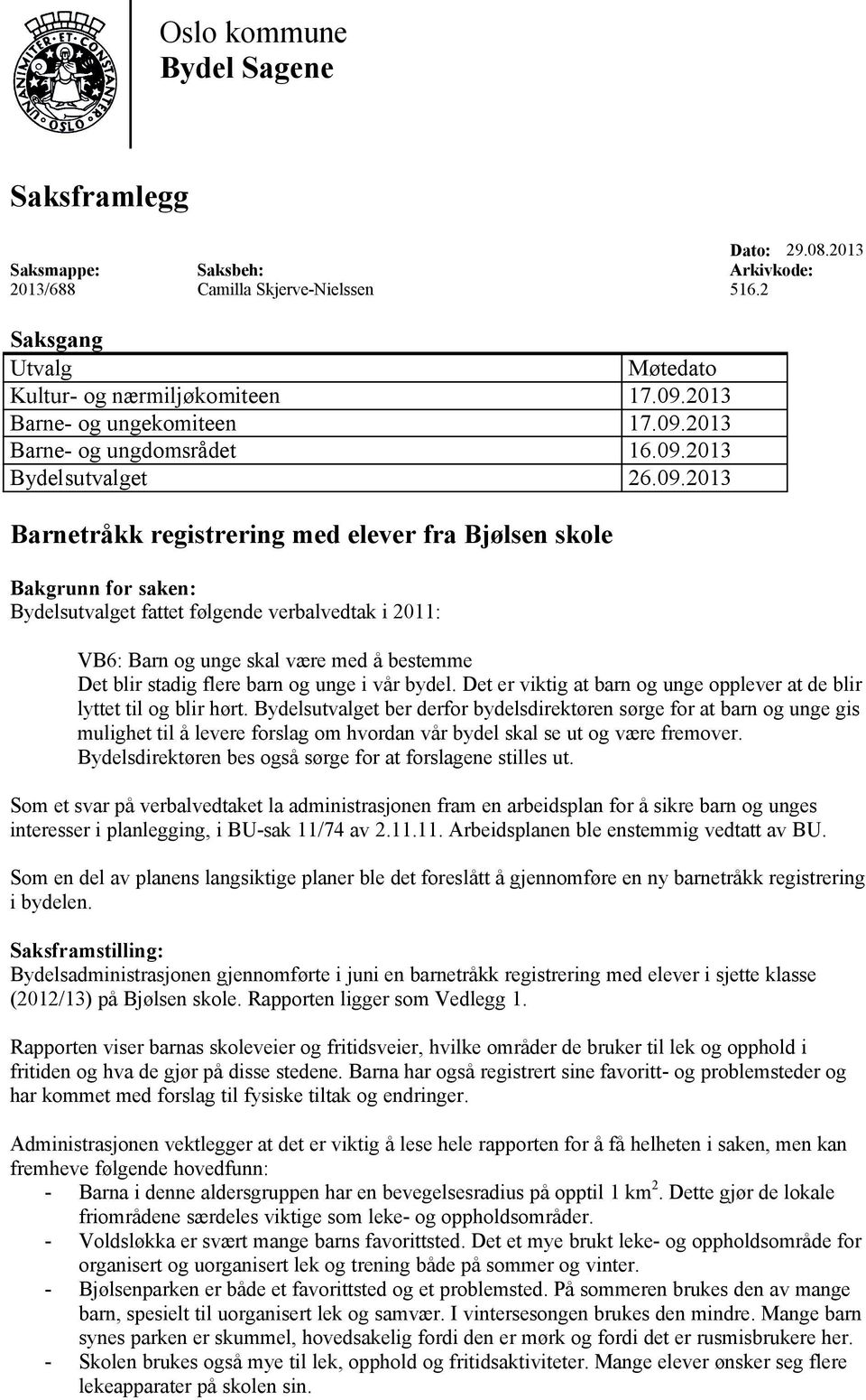 203 Barne og ungdomsrådet 6.09.