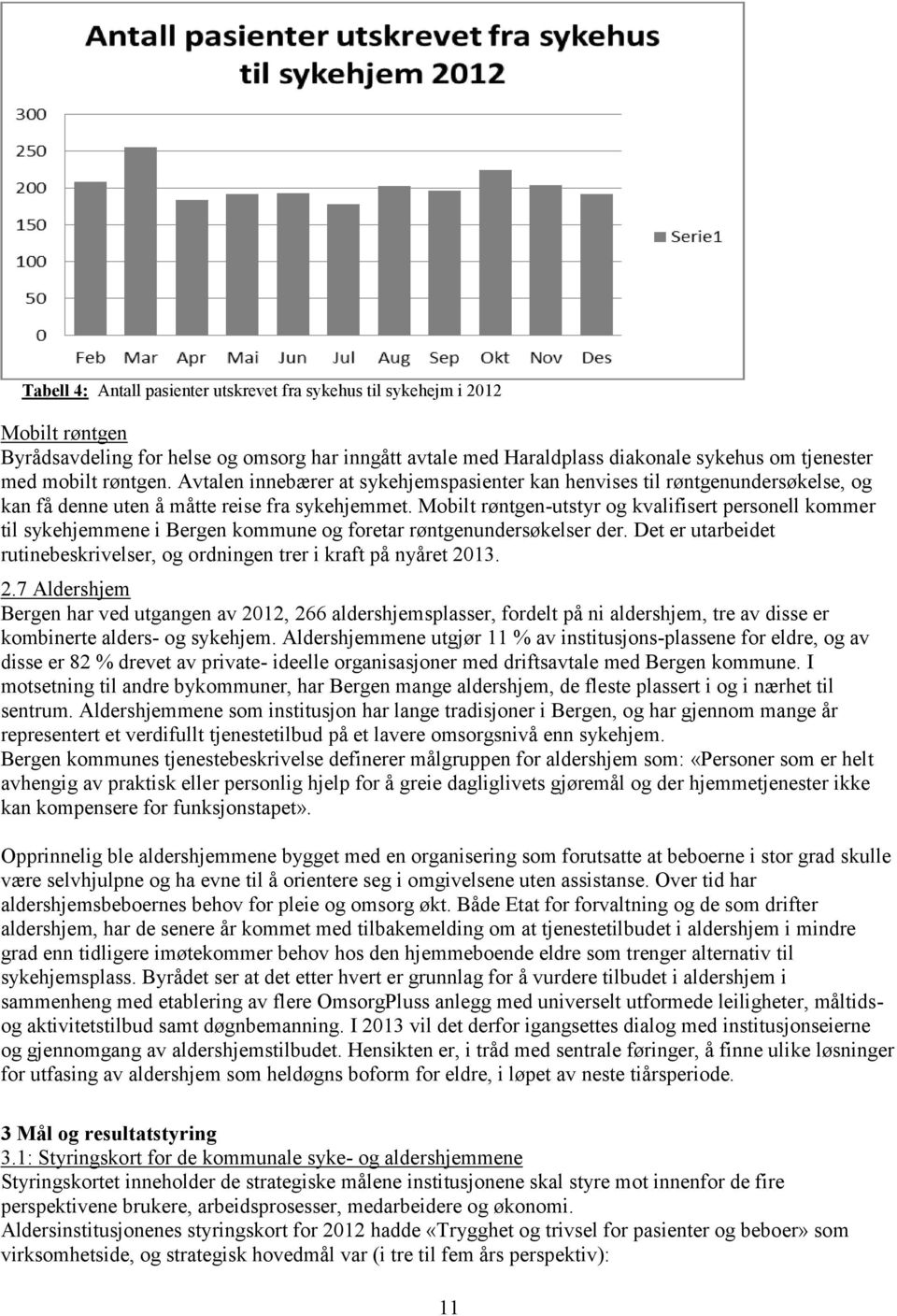 Mobilt røntgen-utstyr og kvalifisert personell kommer til sykehjemmene i Bergen kommune og foretar røntgenundersøkelser der.